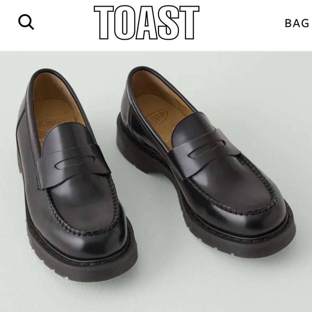 TOAST X Solovair Loafers UK SIZE 4
